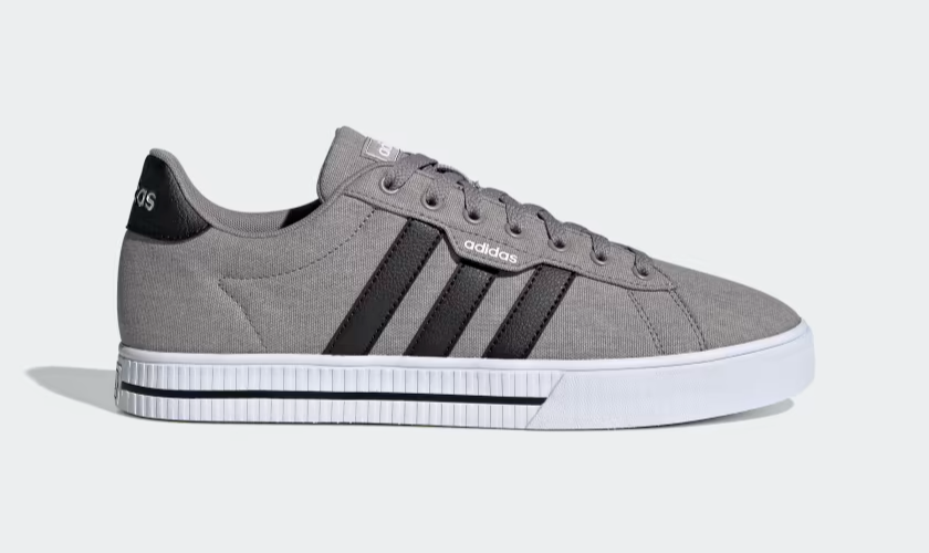 adidas Daily 3.0 Skate Shoes Casual Sneakers Grey Black  display picture 2