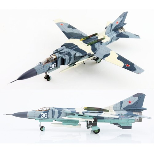 HM 1/72 Russian MiG 23 fighter model+4 R-77 missiles | eBay