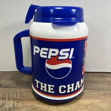 Pepsi/Mountain Dew 64 Oz Insulated Jumbo Large Travel Mug Jug Whirley USA Jumbo