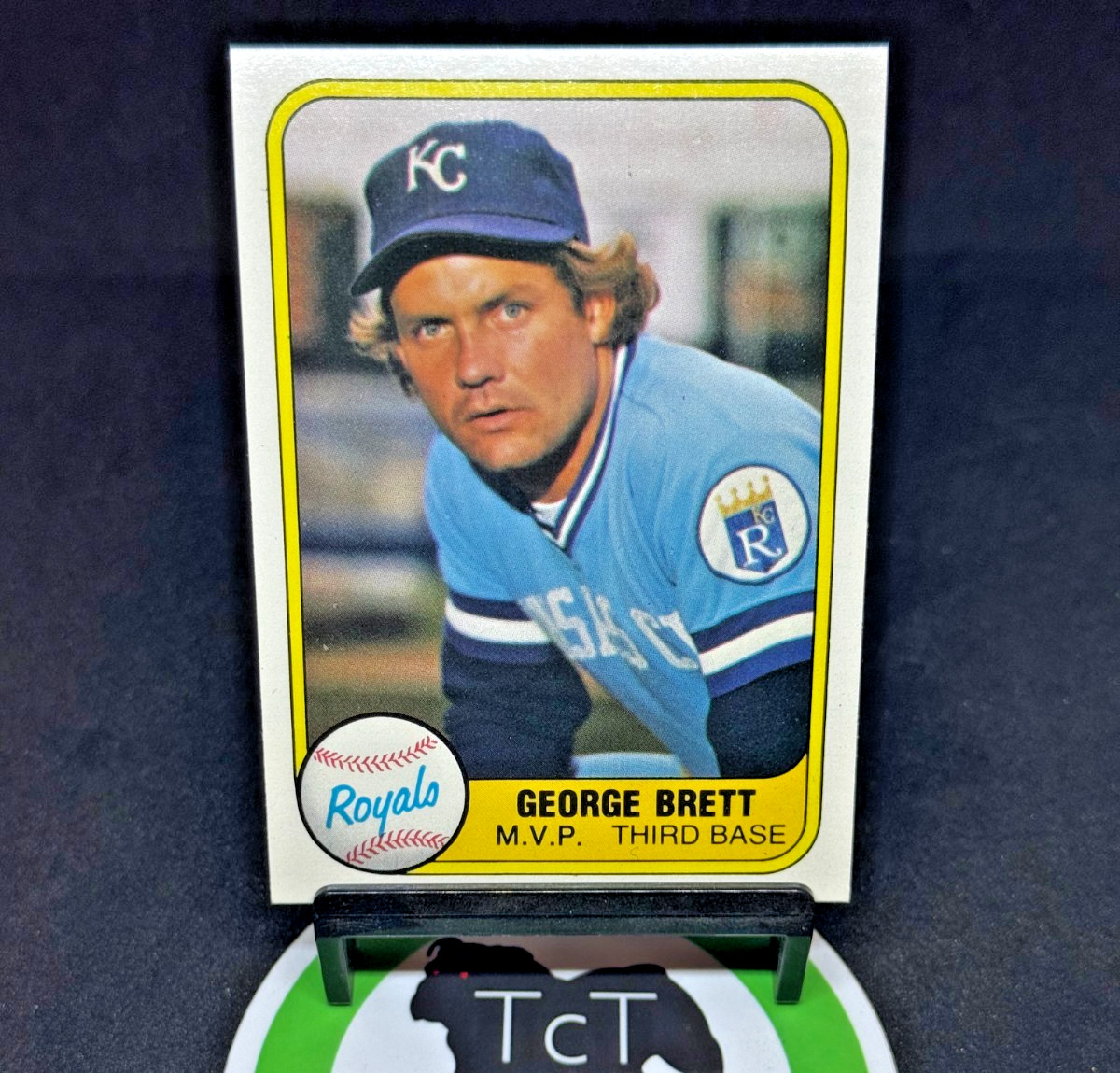 1981 Fleer MLB Baseball M.V.P. 28 George Brett Kansas City Royals