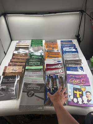Abeka Homeschool Curriculum Sixth Grade 6th Medium / Heavy Use See Pics Notes