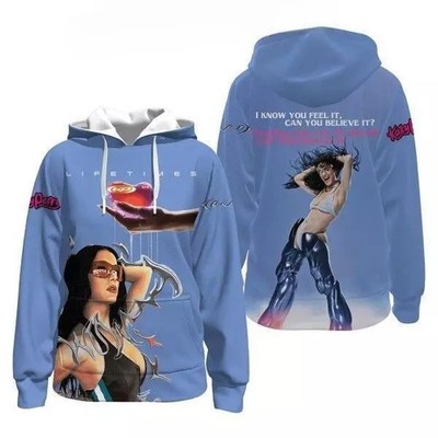 Katy Perry Lifetimes I Know You Feel It Can You Believe It 3D Hoodie GLC057430