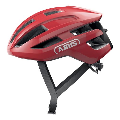 New Abus PowerDome Helmet S 51 - 55cm Blaze Red 10091943-01 - Picture 1 of 4