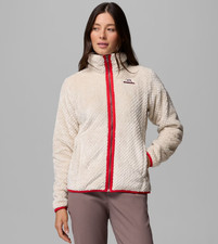 New With Tags Columbia Womens Fire Side II Sherpa Full Zip Fleece Jacket Georgia