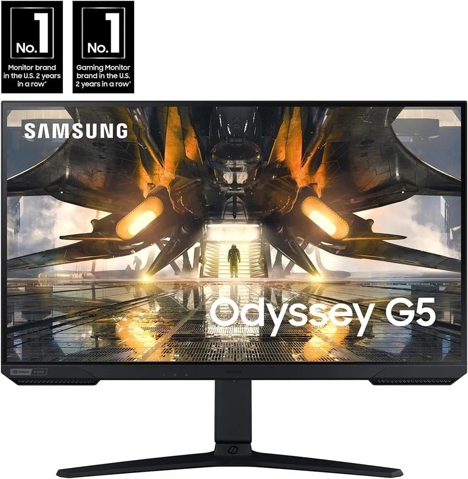 🔥New Samsung G50A Gaming Monitor 27" QHD IPS 165Hz HDR10 G-Sync LS27AG500PNXZA - Image 2 of 4