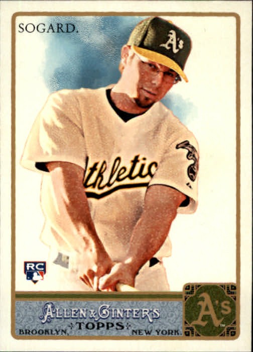 2011 Topps Allen and Ginter #36 Eric Sogard RC - BB