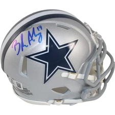 Brandon Aubrey Autographed Dallas Cowboys Mini Helmet Beckett Witness 50969