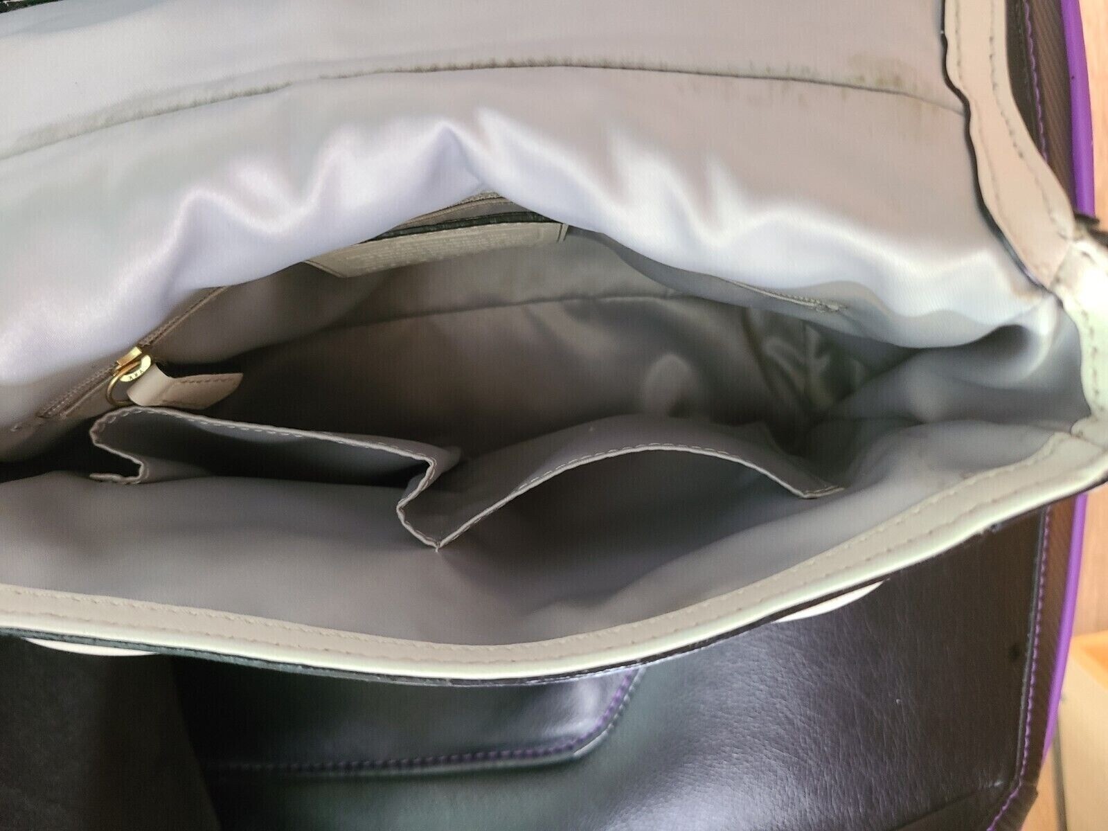 COACH MADISON TWO TONE PYTHON EMBOSSED EXOTIC LEA… - image 8