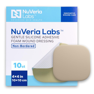 #ad #ad Hospital Non Bordered Foam Wound Dressing Gentle Silicone Adhesive Helps mi... $60.13