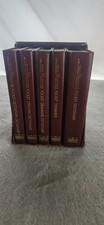 Websters Desk Set Study Thesaurus Dictionary Grammer Compute Dictionary 5 Books