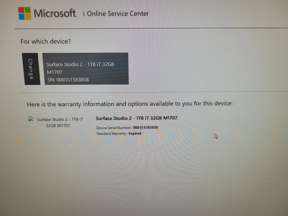 Microsoft Surface Studio 2 28" i7-7820HQ, 32GB DDR4, GTX 1070 READ !!! - Image 2 of 4