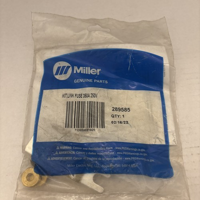 #ad Miller 289585 Kit Fuse Link 350 Amp 250 Volt with Nuts and Washers $18.00