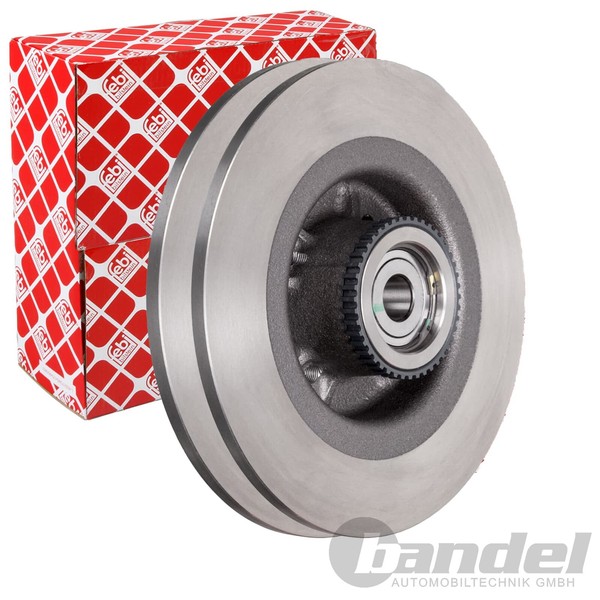 2X febi Bremsscheiben Ø274Mm Hinten Passend FÜR Renault Megane ScÉNic-image