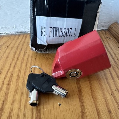 Tavaski Tailgate Anti-Theft Lock for Toyota Tacoma 2016-2023 Zinc Alloy RED 