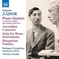 Audio Cd - Eugene Zador - Piano Quintet - Naxos -D- Neu