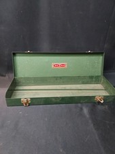 Vintage Sk S-k Wayne Large Socket Tool Box Only Used Empty Green 18.25x6