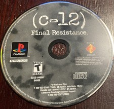 Thumbnail of ebay&reg; auction 336313874309 | C-12: Final Resistance (Sony PlayStation 1) PS1 Disc Only