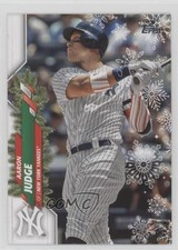 2020 Topps Holiday WalMart Mega Box Short Print Variations Aaron Judge #HW38 qw7