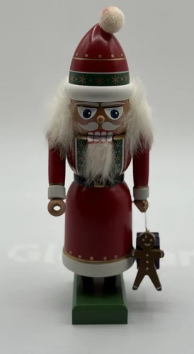 E.M. Merck Old World Christmas Santa Nutcracker KWO Germany 9” *READ*