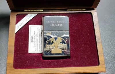 Zippo Silver Plate Millenium Limited Edition 1193/2000