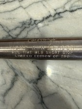 RARE Cal Ripken Jr. .999  23.70 TOZ. Silver Home Run Leader commemorative bat.