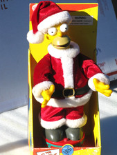 Homer Simpson Animated Santa Claus