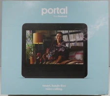 Facebook Portal Smart Display 10.1” 1stGen Black B81A01BUS Alexa - GREAT Cond.