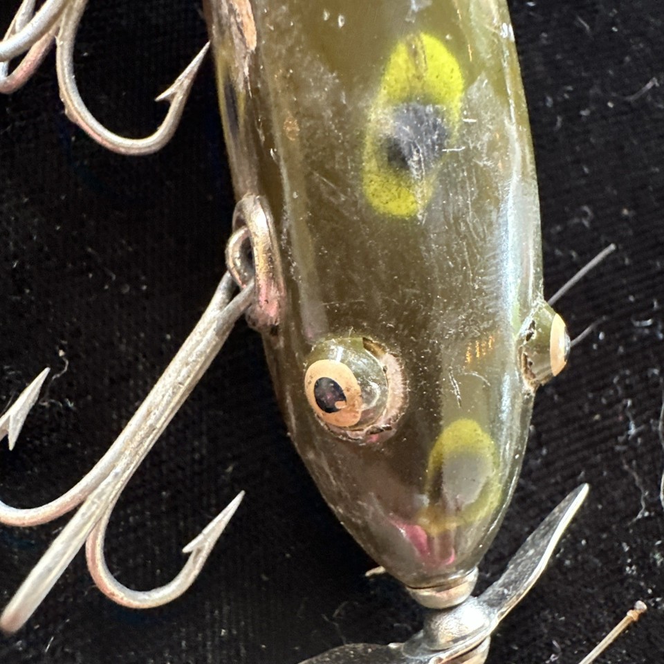 Leurre Vintage Creek Chub 1519 - Topwater D'eau Douce Avec Sa Boîte D'origine
