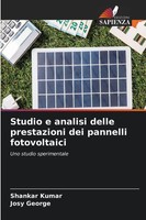 Shankar Kumar (U. A.) | Studio E Analisi Delle Prestazioni Dei Pannelli...