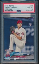 PSA 10 SHOHEI OHTANI/OTANI 2018 TOPPS PITCHING LA Angels Rookie Card RC GEM MINT