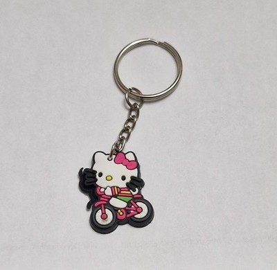 Schlüsselanhänger Hallo Kitty Fahrrad Geschenk Anhänger Schlüssel 