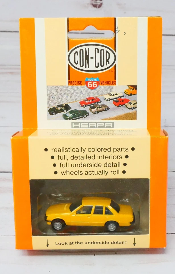 Lot: 11 Con-Cor Herpa Route 66 Vehicles, BMW Opel Porsche Mercedes Audi, 1/87 HO - Image 4 of 4