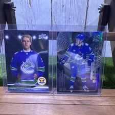 Jonathan Lekkerimaki 2 Card Rookie Lot - 2024-25 UD Extended Series Hockey