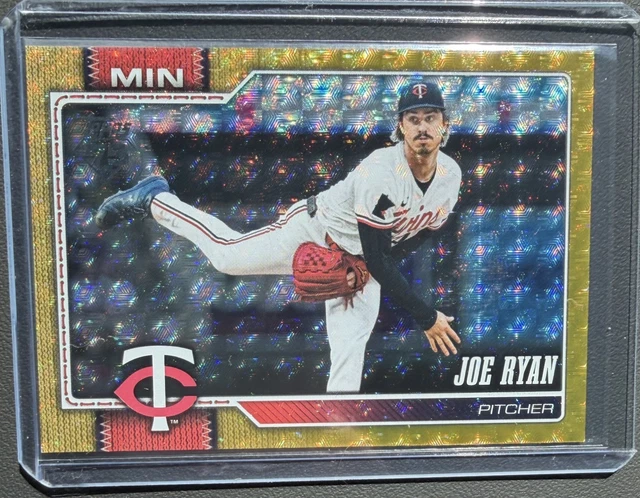 2026 Joe Ryan Topps Series One #54 Minnesota Twins Gold 1/1 Superfractor