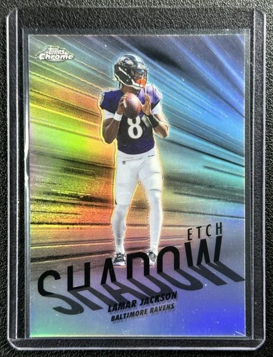 2025 Topps Chrome Lamar Jackson Base (RAW)