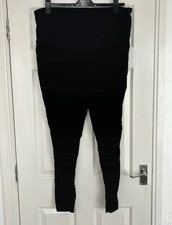Dorothy Perkins black maternity trousers size 20