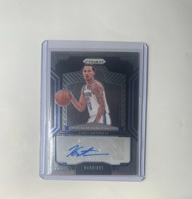 2024-25 Panini Prizm - Penmanship Lindy Waters III #PNM-LWT (AU, RC)