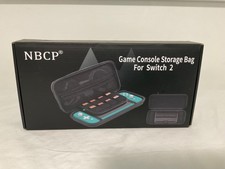 NBCP Hard Shell Storage Bag for Nintendo Switch 2 Travel Case Black NEW
