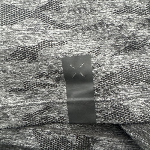 Ten Thousand Shirt Men Medium Gray Performance Camo Mesh Field Test 008 Gym Tee - Picture 10 of 12