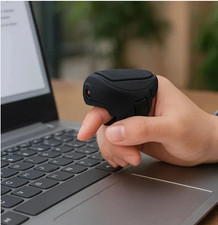 Finger Mouse, 2.4ghz Handheld Ergonomic Trackball Mouse easy to use