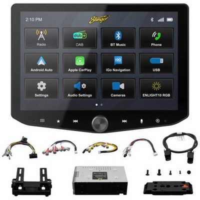 Stinger iX210E-LR1 IX210E Radio HEIGH10 Integrations-Kit für Landrover Defender