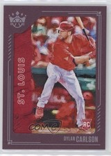2021 Panini Diamond Kings Plum Framed Dylan Carlson #64 0t2