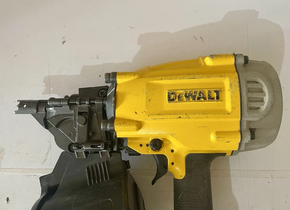 DEWALT-Coil Framing Nailer-USED-Pneumatic 15° Coil Framing Air Pressure Nailer - Image 4 of 4