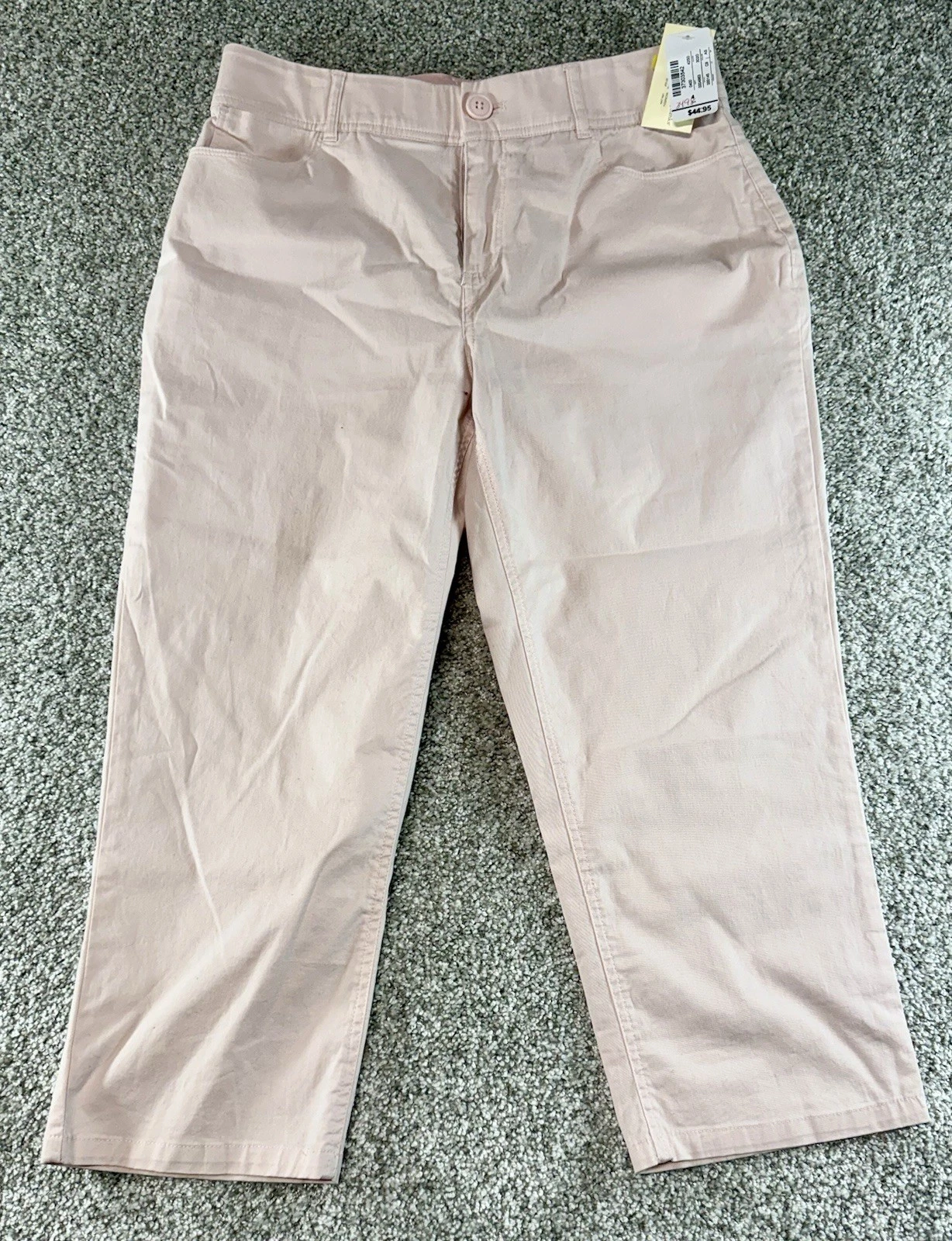 Christopher & Banks Capri Pants Women’s Size 4 Pink Relaxed NWT