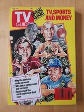 TV Guide August 1990 TV, Sports & Money W/Jordan, Montana, Jackson. Chi/Milw