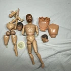 Vintage 1960s Hasbro GI Joe Parts And Pieces 12" Action Figure