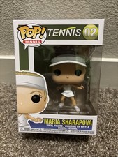 Funko Pop Vinilo Tenis Maria Sharapova #02 Abovedado Estado Casi Nuevo
