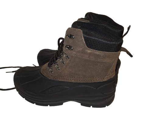 Mens Totes Size 8 M Waterproof Boots Brown Maximum Cold Protection New Shoes - Picture 3 of 9