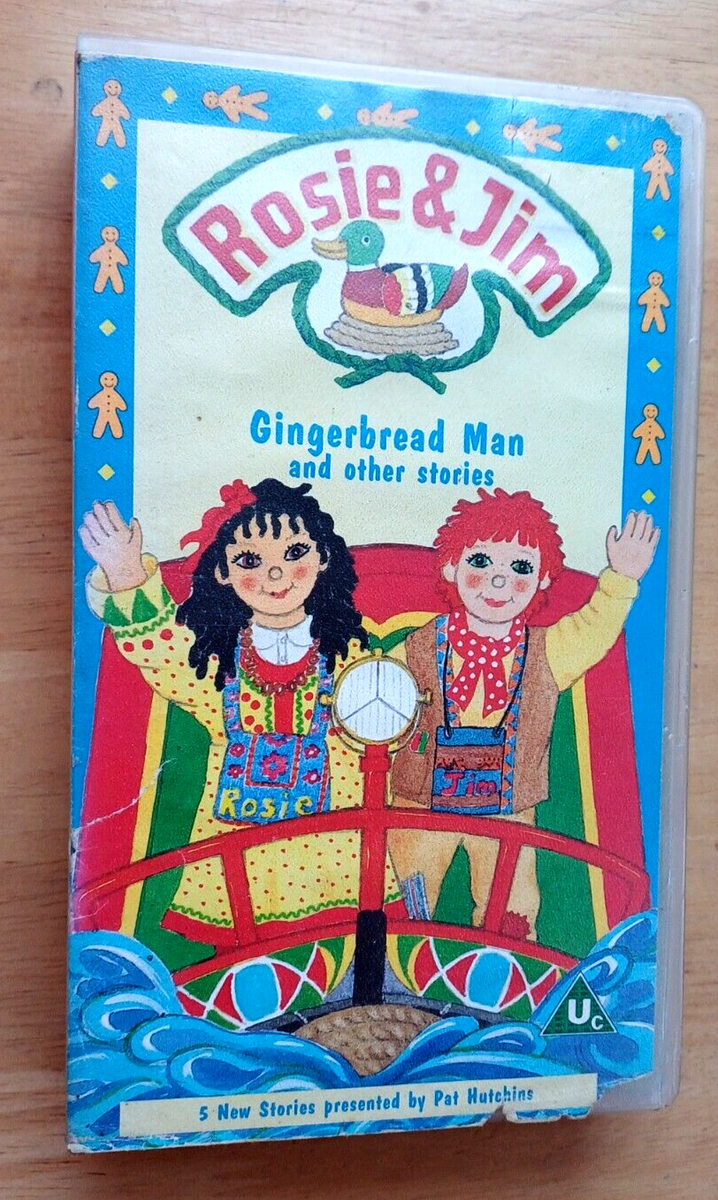 ROSIE & JIM GINGERBREAD MAN AND OTHER STORIES TV Kids series PAL