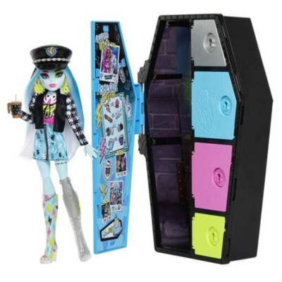 Monster High Frankie Stein Skulltimate Secrets Puppe Doll HKY62 NEU/OVP Spielset